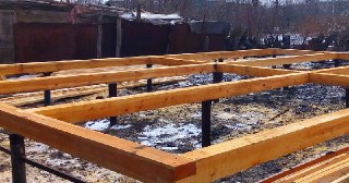 Пол на винтовых сваях Реутов цена от 15698 руб.